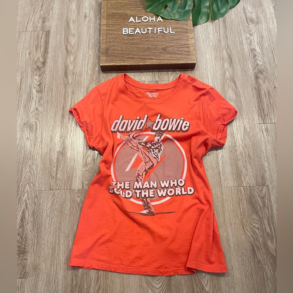 Recycled Karma David Bowie Tee - Picture 3 of 9
